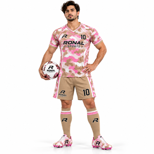 Tenue de football de qualité supérieure en gros – Ensemble complet pour adulte – Maillot de football de haute qualité pour le match - Product Image 3