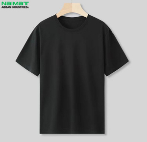 Camisetas de algodón de alta calidad para hombre, estampadas, lisas, informales, de cuello redondo, manga corta, transpirables. - Product Image 3