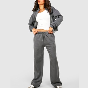 Custom Latest High Quality Jogging Sweatsuit Two Piece Sets Fleece Women Tracksuit Knitwear Women Knitwear Women Set Set - Product Image 2