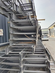 รางเคเบิลโลหะขนาด 200x100 มม., รางเคเบิลแบบขั้นบันไดเคลือบผงสแตนเลสสำหรับสายไฟและสายเคเบิล - Product Image 5