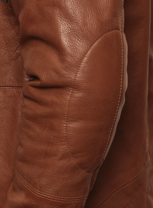 Veste en cuir pour homme, coupe-vent, veste en cuir pour homme et femme, styles personnalisés, Charlotte Burnt, plusieurs couleurs, veste en cuir 2006 - Product Image 5