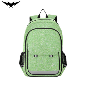 Custom Logo Design Glitter Material Waterproof <b>Backpack</b> for Kids Stylish Dance Bag <b>with</b> Zipper Closure - Product Image 2