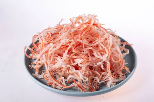 Calamars séchés et déchiquetés du Vietnam, 300g, en sachet stand-up, collation de calamars grillés pour les commerces de détail - Product Image 2
