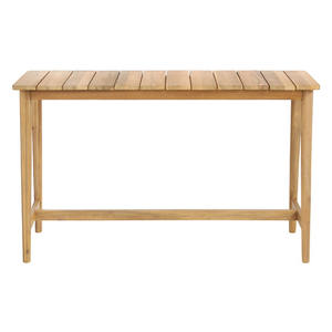 Mesa de Bar de Madera de Teca Sólida de Grado Comercial para Interiores y Exteriores, para Restaurante, Cafetería, Hotel, Proyecto, Muebles Directo de Fábrica - Product Image 2