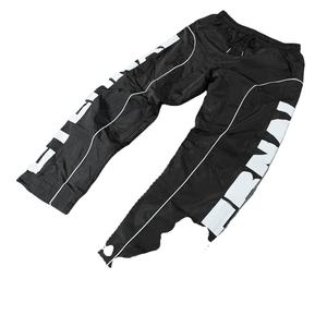 Pantalones de nailon de pierna ancha desgastados bordados cortavientos pantalones de chándal Joggers Casual deportes Streetwear Pantalones - Product Image 1