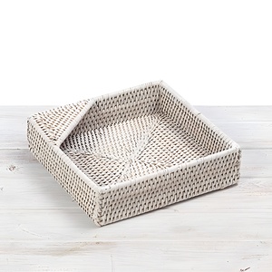 Porte-papier de salle à manger sur mesure porte-serviettes en rotin naturel durable pour la cuisine et la maison - Product Image 6