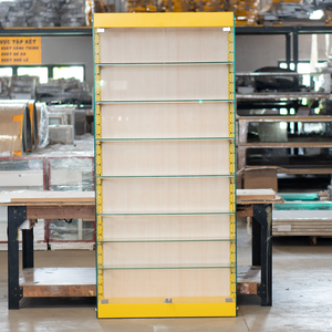 ADONG Étagère de comptoir moderne en verre et métal A35 OEM Fabricant du Vietnam Vitrine d'exposition mobile pour la vente au détail - Product Image 4