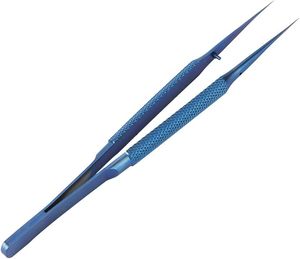 Pinzas Profesionales de Punta Fina, Material de Titanio Biocompatible, Mandíbula Lisa, Herramientas de Microcirugía, Serializables - Product Image 1