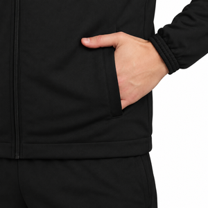Men's Full Zip Stand Collar Tracksuit Set Plain Athletic Jacket and Slim <b>Fit</b> <b>Jogger</b> Pants 2 Piece Casual Sportswear Wholesale - Product Image 5