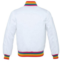 Veste bomber en satin personnalisée Miami Heat Starter Fast Break 100% polyester Hiver Homme Logo avant en toile Réversible Imperméable Épais
