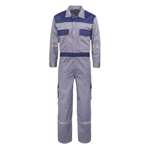 Vêtements de travail pour hommes, combinaison ignifuge, veste et pantalon de travail, pantalon de chantier, uniforme, fabrication OEM - Product Image 3