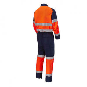 Combinaison de sécurité confortable avec plusieurs poches, respirante, avec fermeture éclair sur le devant - Product Image 4