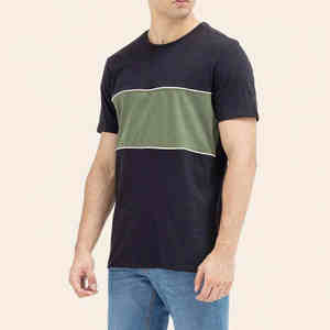 Camiseta de Verano para Hombre, Diseño Moderno, Color Sólido, Manga Corta, Secado Rápido, en Grandes Cantidades - Product Image 6