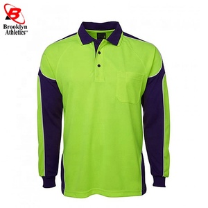 Polo à manches courtes de coupe classique pour homme, vêtements de travail respirants en coton doux et unis, caractéristiques de sécurité unisexe - Product Image 6