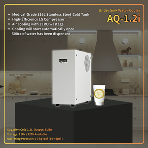 Enfriador de Agua de Acero Inoxidable Aquatek, Tipo Pedestal, Eléctrico, Ecológico, Funcionamiento Silencioso - Product Image 2