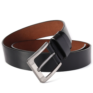 Ceinture en cuir de vache véritable pour homme, haute qualité, personnalisable avec logo, imperméable, respirante, entièrement sublimée, en acier - Product Image 3
