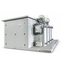 Solution EPC de sous-station transformatrice conteneurisée 35 kV 3150 kVA pour l'énergie solaire photovoltaïque à grande échelle, distribution d'énergie extérieure