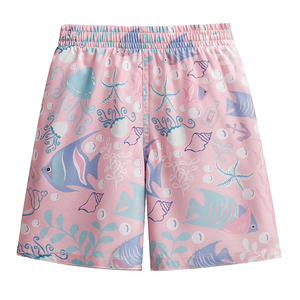 Shorts de plage personnalisés avec doublure en mesh pour hommes, shorts de surf, imprimé dinosaure, séchage rapide, shorts de bain pour hommes - Product Image 4