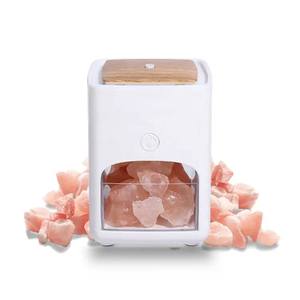 Himalayan Pink Salt Aroma Diffuser <b>Humidifier</b> LED <b>Air</b> Purifier Bin with Natural Salt Chunks for Home, Office & Wellness Decor - Product Image 1