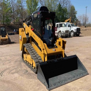 High Performance 299D3 Mini Skid Steer Loader Diesel Engine Driven Compact <b>Track</b> Machine With Strong Hydraulic <b>Pump</b> System - Product Image 2