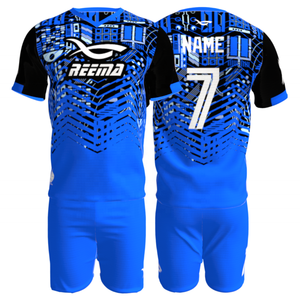 REEMA produit une équipe de conception personnalisée porter l'uniforme de football | ensemble 2025 séchage rapide prix de gros bas quantité minimale de commande vêtements de football professionnel - Product Image 1