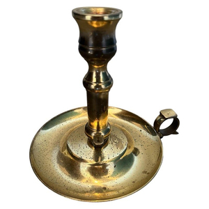 Antique Metal <b>Candlestick</b> <b>Holder</b> With Loop Base Circular Design For Taper Candle Home Decoration Durable Iron Chamber Stick - Product Image 6