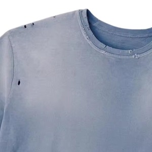 Camiseta Oversize Personalizada para Hombre, Estilo Boxy, Corta, Vintage, Desgastada, Lavado Ácido, Hombros Caídos, Unisex - Product Image 5