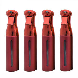 IKZARSA Flacons pulvérisateurs d'huile capillaire antidérapants en métal doré 300ML – Ensemble de distributeurs de brume fine durables et rechargeables - Product Image 2