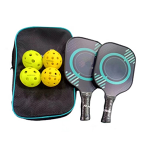 Balle de pickleball, noyau en nid d'abeille en aramide, 73 mm, noir, design coloré, 26 trous, intérieur - Product Image 6