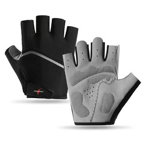 Gants de cyclisme pour sports de plein air fabriqués au Pakistan, prix bas, haute qualité, design personnalisé, respirants, compatibles avec les écrans tactiles - Product Image 1