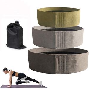 Fabricant sur mesure, ensemble de 3 bandes de résistance élastiques lourdes, antidérapantes, en latex, pour le fitness, bandes de résistance pour les hanches, exercices, prix bas - Product Image 1