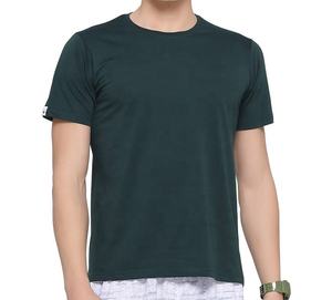 T-shirt vierge en jersey de polyester promotionnel à manches courtes avec logo personnalisé fabricant de t-shirts unisexes unis d'Inde en grande quantité en gros - Product Image 3