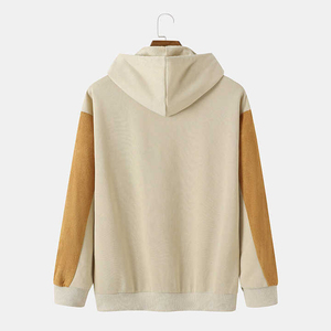 Sudadera con Capucha Lisa para Hombre, Mezcla de Algodón Premium, Interior de Felpa Suave, Bolsillo Tipo Canguro, Capucha Ajustable, Ideal para Uso Diario Informal - Product Image 2