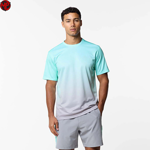 Conjunto de Camiseta y Pantalones Cortos Deportivos para Hombre, Cuello Redondo, Manga Corta, Estilo Casual, para Verano - Product Image 6