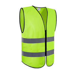 Chaleco de Seguridad Transpirable de Malla Verde, Chaleco de Seguridad para Verano - Product Image 1