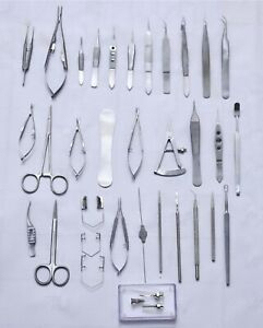 Juego de Instrumentos de Microcirugía Oftálmica, Kit Quirúrgico para Cataratas, Pinzas de Acero, Instrumentos de Microcirugía Oftálmica Económicos - Product Image 6
