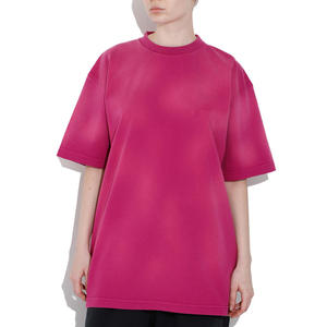 T-shirt pour homme à épaules tombantes, couleur unie, dernier design, 100% coton tricoté, séchage rapide - Product Image 4