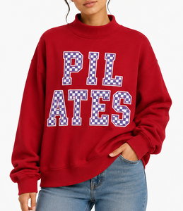 Pull universitaire personnalisé et confortable pour femme, style preppy, en chenille, avec broderie de lettres, vêtements de campus universitaire grec - Product Image 4