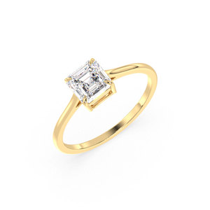 REYES Luxury GRA Certified <b>925</b> Sterling <b>Silver</b> 1.12Ct Moissanite Solitaire <b>Ring</b> Wholesale Wedding Promise <b>Rings</b> For Women - Product Image 6