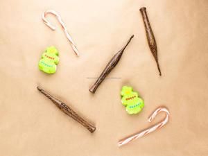 Ganchillo de Madera Natural Duradero con Acabado Pulido, Tacto Suave y Deslizamiento Fácil para Tejer Hilos - Product Image 2