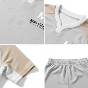 ชุดเสื้อรักบี้แบบซับลิเมชั่นพร้อมกางเกงขาสั้น ดีไซน์ใหม่ปี 2026 ระบายเหงื่อ แห้งเร็ว ชุดรักบี้ชาย ขายส่ง - Product Image 6