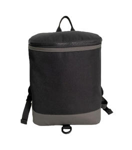 Heavy Duty Canvas Bucket <b>Backpack</b> for Men Lightweight Cylindrical Utility Rucksack with Top Zipper Closure <b>student</b> bag schoolbag - Product Image 3