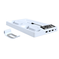 Station de charge de ventilateur de refroidissement de Console de chargeur de contrôleur Ps5 pour Consoles de jeux vidéo Ps5 Slim