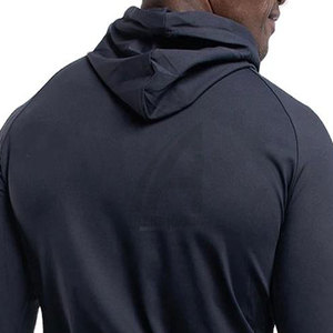 Breathable <b>Lightweight</b> <b>Hoodies</b> For Gym Reasonable Price Solid Color Gym <b>Hoodies</b> Made In Pakistan By Alexandria Industries - Product Image 6
