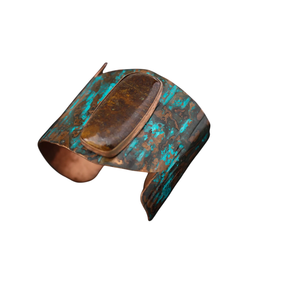 Nouvelle collection de bijoux Bracelet Bangle 20mm style été, patine blanche, inspiré de la Semaine de la Mode de Paris, pour Noël et le Nouvel An, Disponible en décembre 2027 - Product Image 6