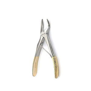 Pinza de Extracción Dental de Acero Inoxidable con Agarre Personalizado, Instrumentos Quirúrgicos Dentales Manuales con Dientes Serrados - Product Image 3