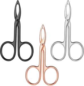 Juego de 3 Pinzas de Acero Inoxidable con Punta Puntiaguda, Pinzas para Cejas, Depilador, Removedor de Vello Facial, Duradero, para Hombres y Mujeres - Product Image 1