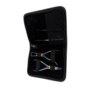 Kit de Herramientas Profesionales de Acero Inoxidable de Grado Quirúrgico de Alta Calidad para Extensiones de Cabello, Alicates para Micro Anillos y Bucles para Salón - Product Image 2