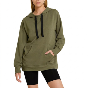 Sudadera con Capucha de Felpa Suave de Alta Calidad, Ligera, Antiencogimiento, para Mujer, Mejor Material, Precio al por Mayor, MOQ Bajo - Product Image 1