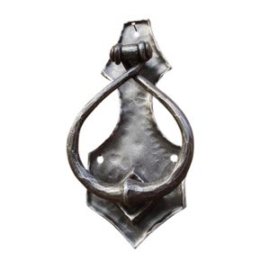 Tirador de puerta decorativo de hierro forjado a mano, empuñadura de metal para puertas y portones, ideal para almacenamiento y como regalo. - Product Image 4